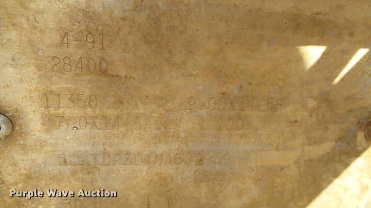 image for item DA2524 1991 Interstate 24T tilt deck equipment trailer