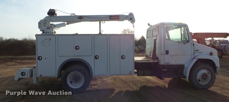image for item DA2527 1999 Freightliner FL70 service truck with crane
