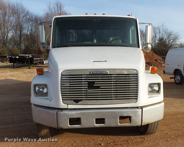 image for item DA2527 1999 Freightliner FL70 service truck with crane