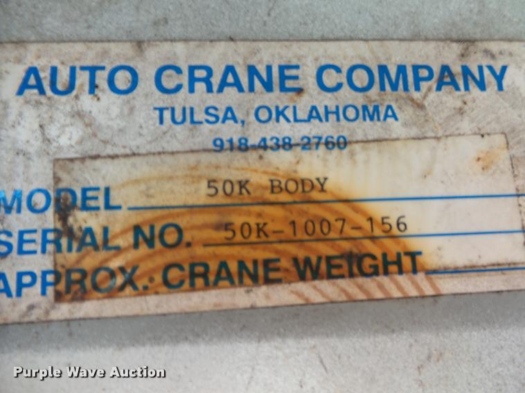 image for item DA2527 1999 Freightliner FL70 service truck with crane