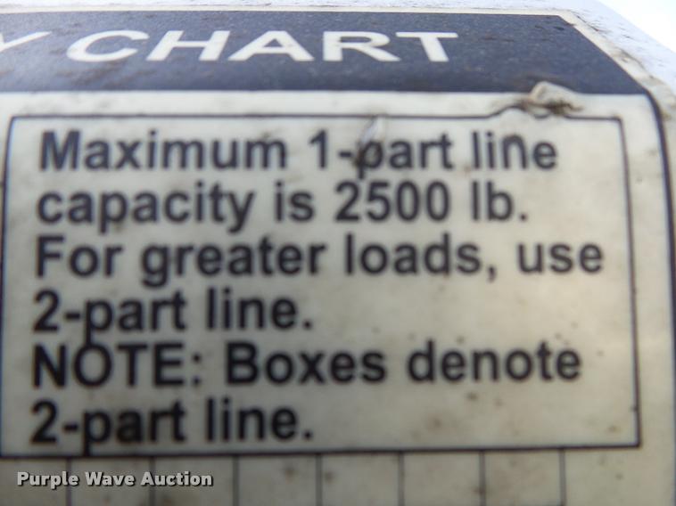 image for item DA2527 1999 Freightliner FL70 service truck with crane