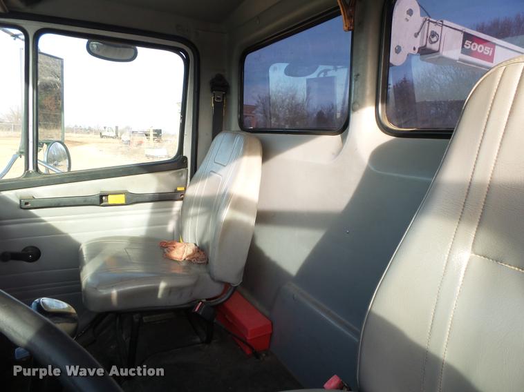 image for item DA2527 1999 Freightliner FL70 service truck with crane