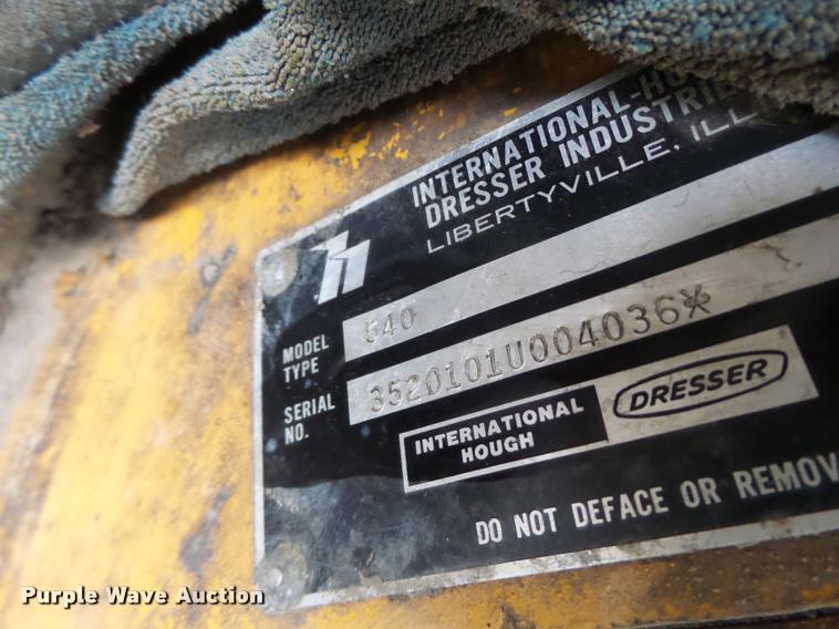 image for item DA3317 Dresser 540 wheel loader