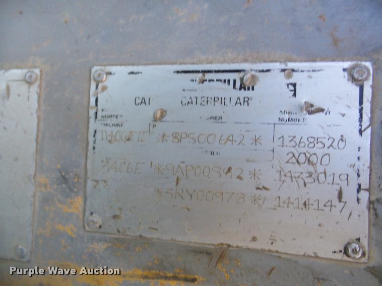 image for item DA7278 2000 Caterpillar D400E II haul truck