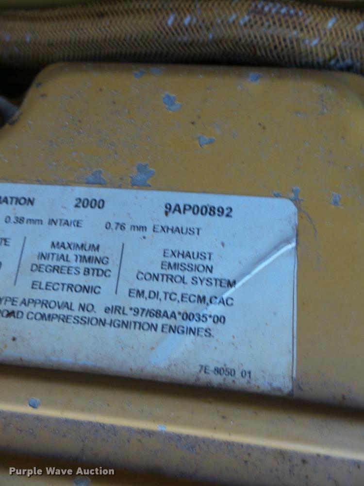 image for item DA7278 2000 Caterpillar D400E II haul truck