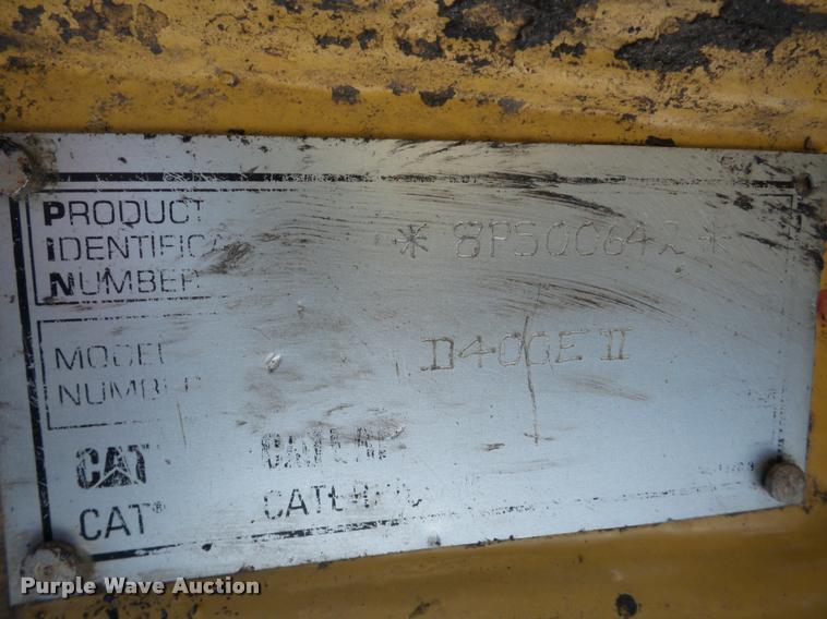 image for item DA7278 2000 Caterpillar D400E II haul truck