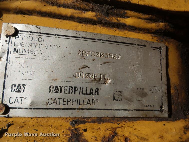 image for item DA7279 2000 Caterpillar D400E II haul truck