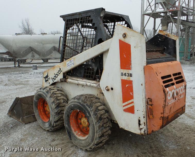 image for item DA7285 1990 Bobcat 843B skid steer