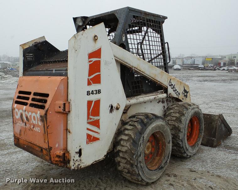 image for item DA7285 1990 Bobcat 843B skid steer