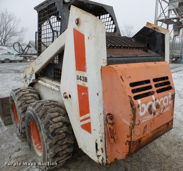 image for item DA7285 1990 Bobcat 843B skid steer