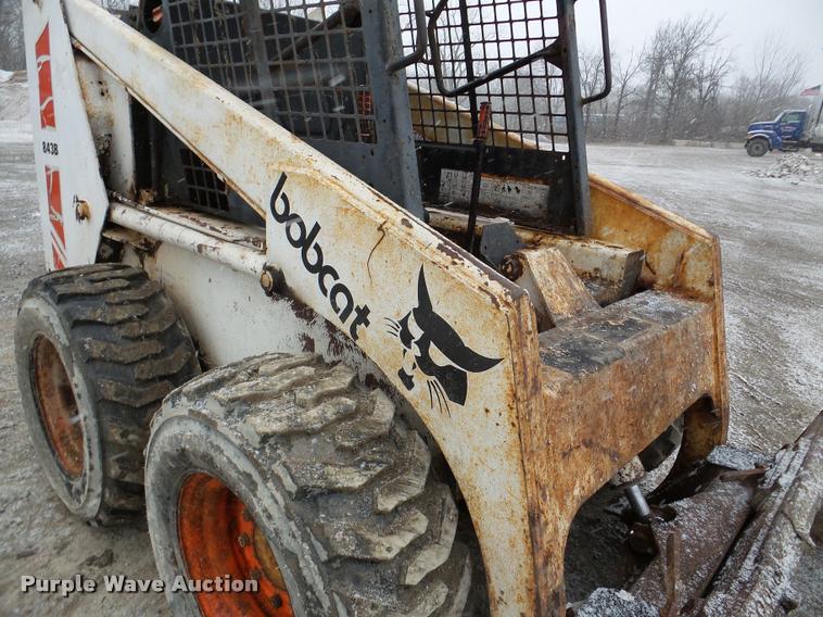 image for item DA7285 1990 Bobcat 843B skid steer