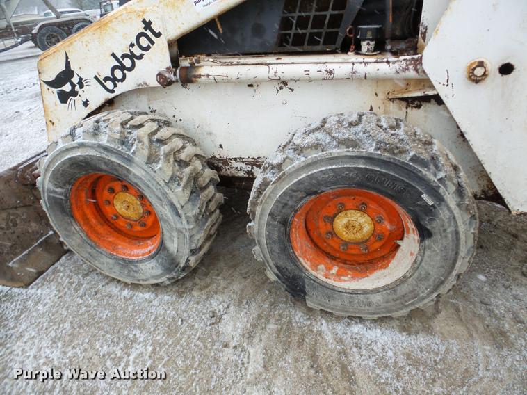 image for item DA7285 1990 Bobcat 843B skid steer