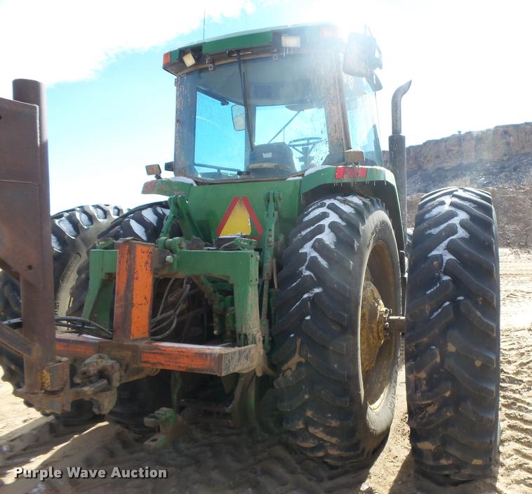 image for item DA7612 1998 John Deere 8400 MFWD tractor