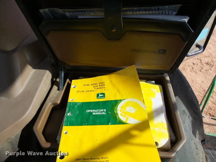 image for item DA7612 1998 John Deere 8400 MFWD tractor