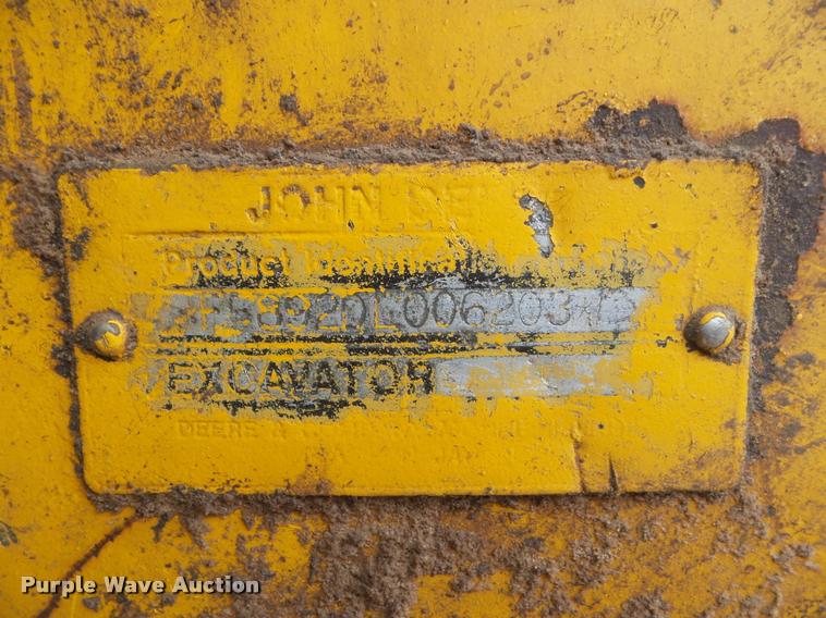 image for item DA7613 1991 John Deere 892D LC excavator