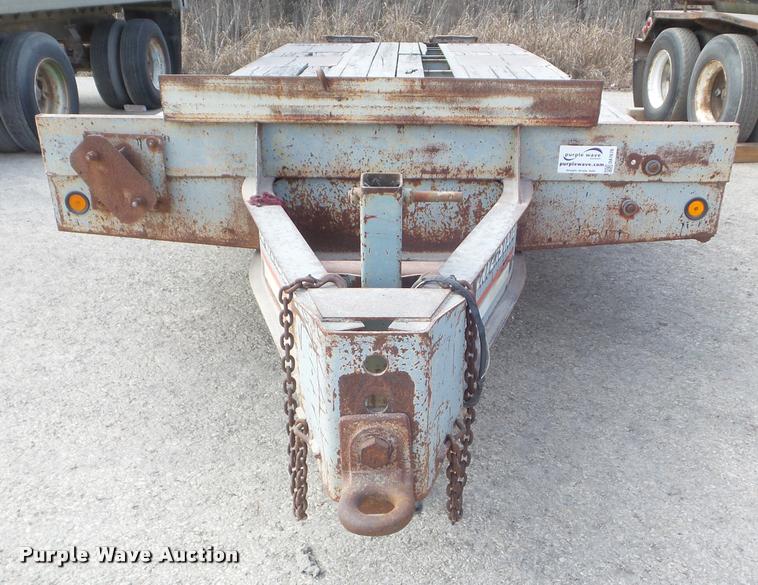 image for item DA7670 1996 Interstate 20DT equipment trailer