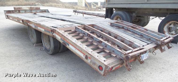 image for item DA7670 1996 Interstate 20DT equipment trailer