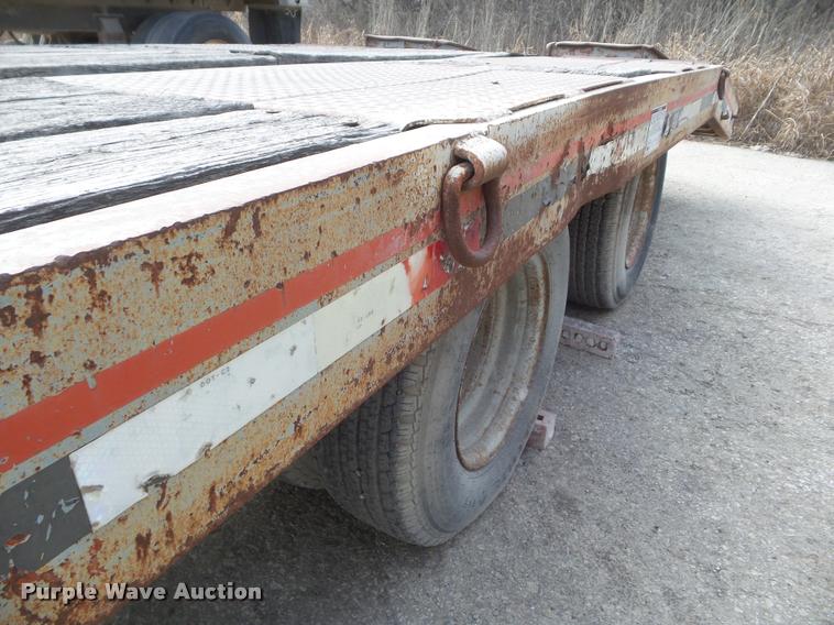 image for item DA7670 1996 Interstate 20DT equipment trailer
