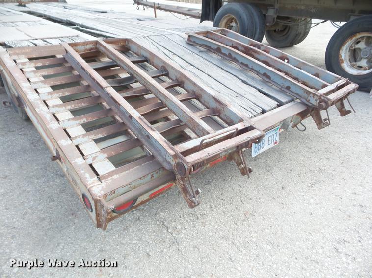 image for item DA7670 1996 Interstate 20DT equipment trailer