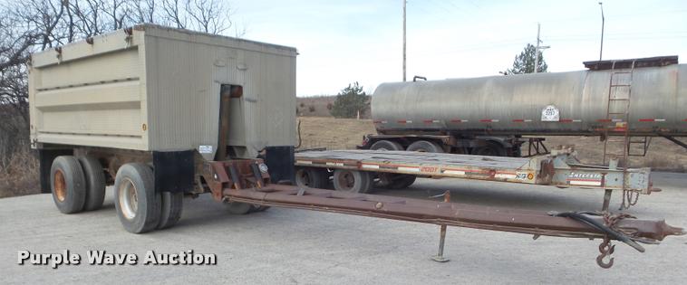 image for item DA7671 1989 C&P end dump trailer