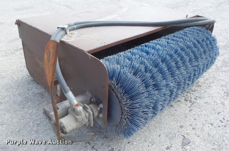 image for item DA7672 Shop built skid steer broom