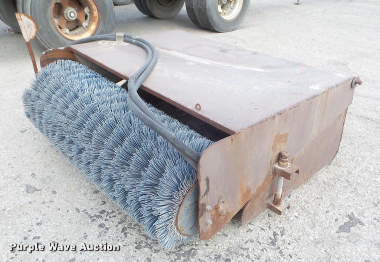 image for item DA7672 Shop built skid steer broom