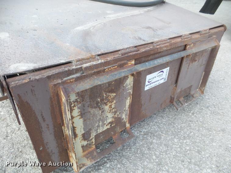 image for item DA7672 Shop built skid steer broom