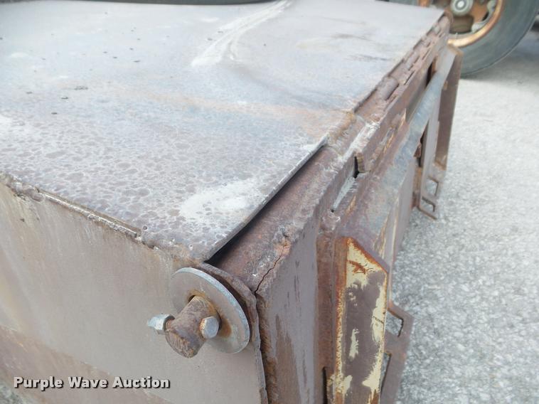 image for item DA7672 Shop built skid steer broom