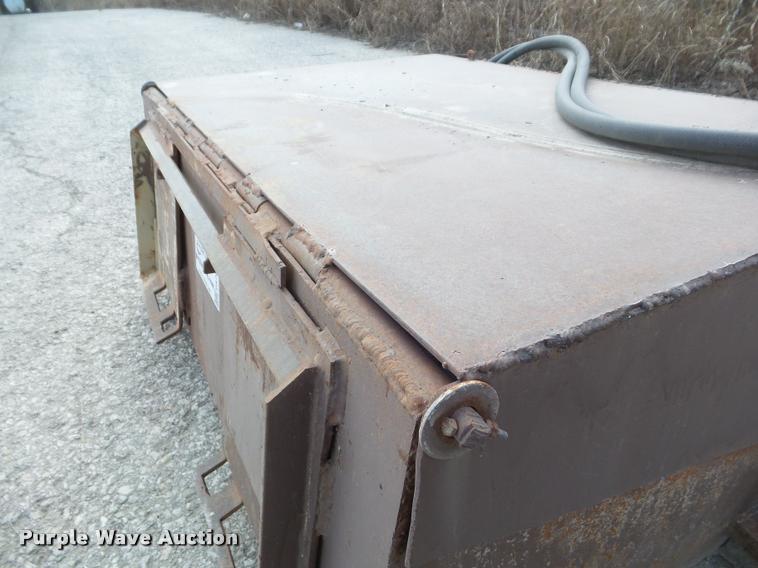 image for item DA7672 Shop built skid steer broom