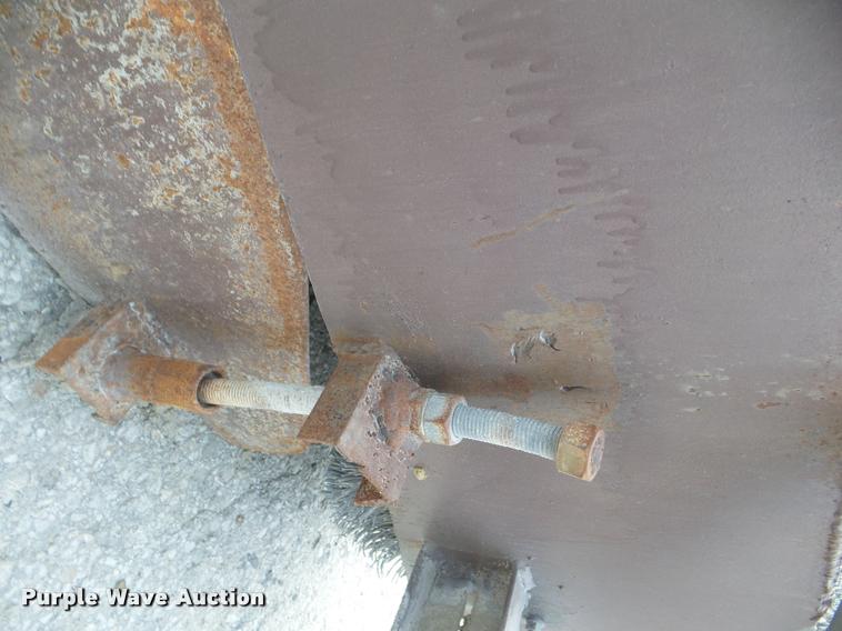 image for item DA7672 Shop built skid steer broom