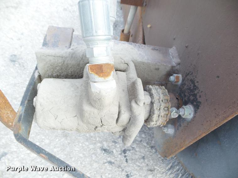 image for item DA7672 Shop built skid steer broom