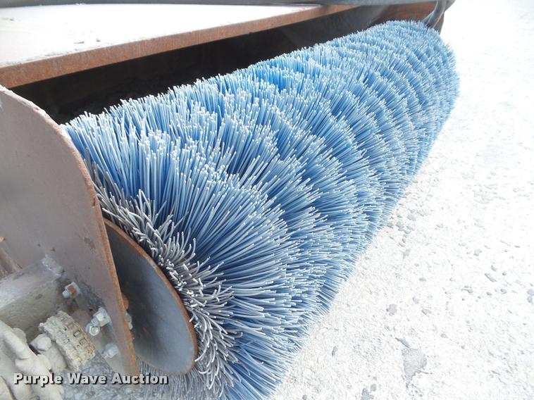 image for item DA7672 Shop built skid steer broom