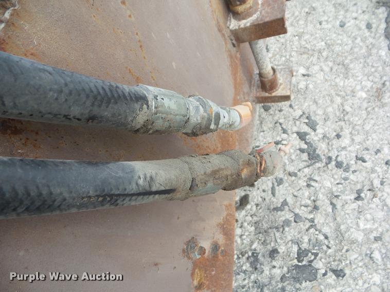 image for item DA7672 Shop built skid steer broom