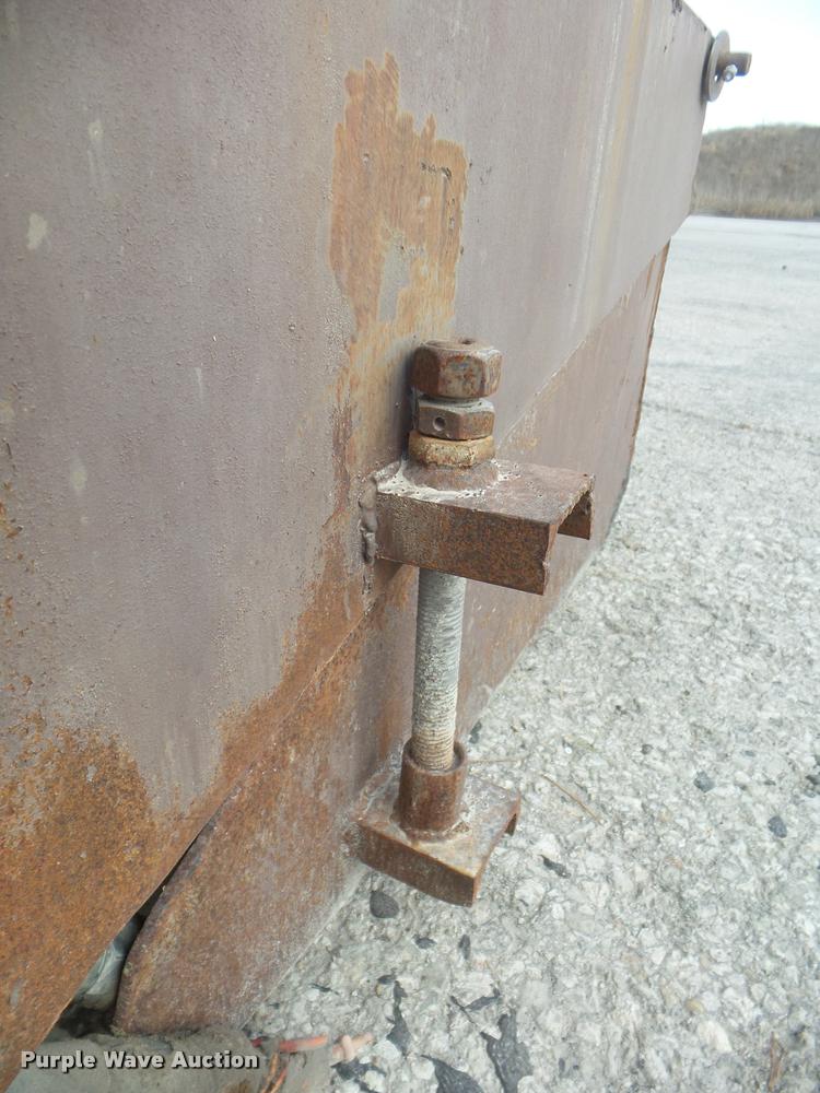 image for item DA7672 Shop built skid steer broom