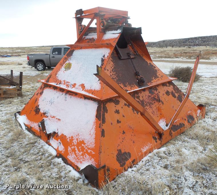 image for item DB1857 10' x 10' steel hopper