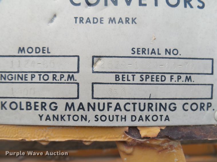 image for item DB1859 Kolberg 1124-60 conveyor