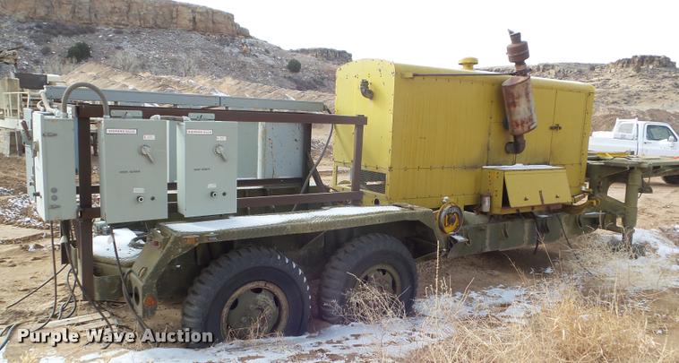 image for item DB1860 Drop deck generator trailer