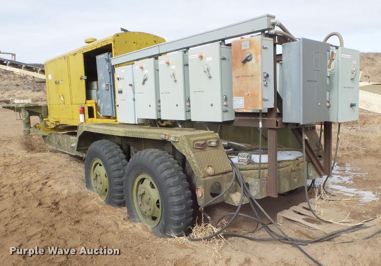 image for item DB1860 Drop deck generator trailer