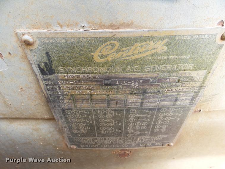 image for item DB1860 Drop deck generator trailer