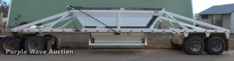 image for item DB1874 2007 Castleton bottom dump trailer