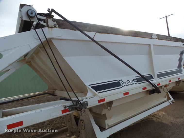 image for item DB1874 2007 Castleton bottom dump trailer