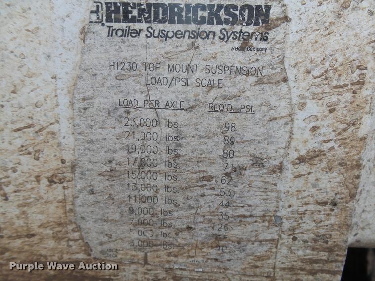 image for item DB1874 2007 Castleton bottom dump trailer