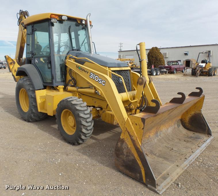 image for item DB1907 2005 John Deere 310SG backhoe