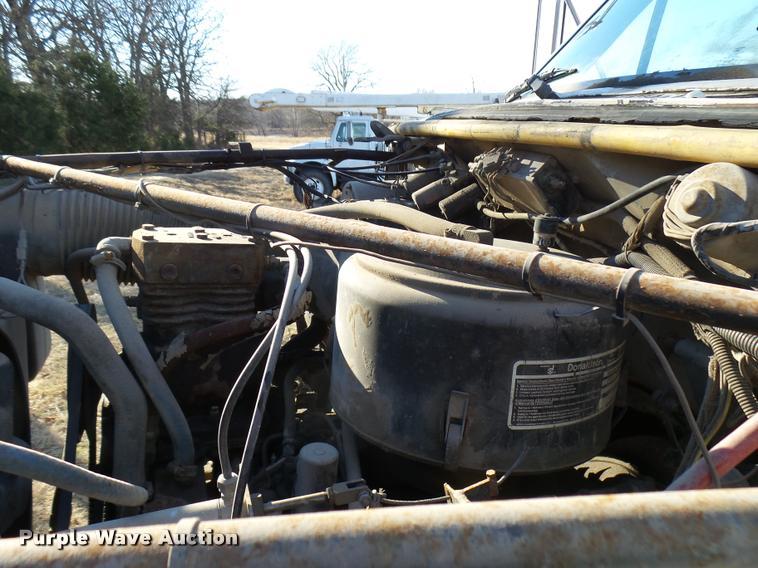 image for item DB2323 1986 Ford F800 digger derrick truck