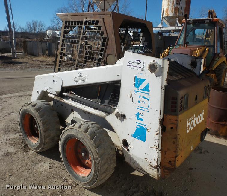 image for item DB2932 1995 Bobcat 763 skid steer