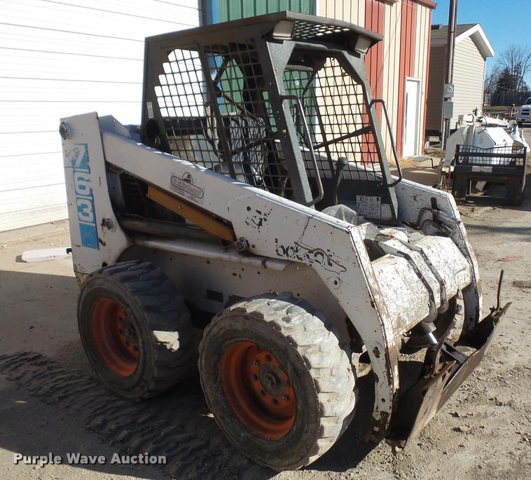image for item DB2932 1995 Bobcat 763 skid steer