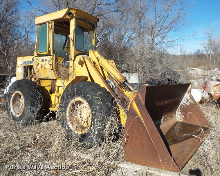 image for item DB2939 1975 John Deere 544B wheel loader