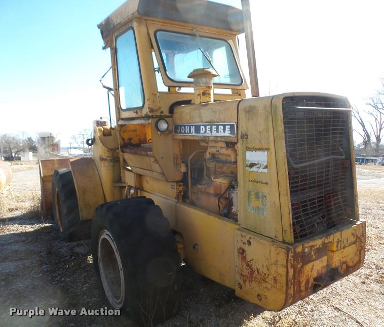 image for item DB2939 1975 John Deere 544B wheel loader