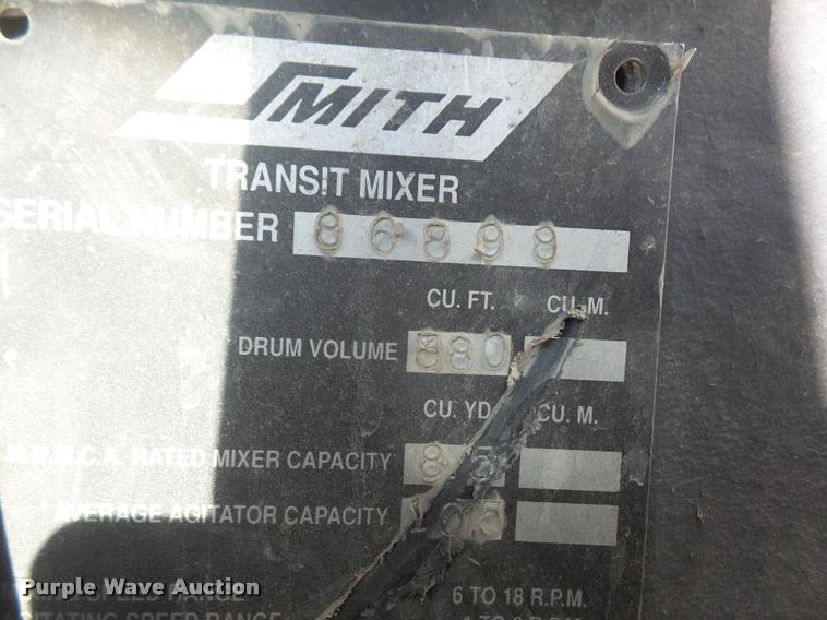 image for item DB2945 1993 Ford L8000 ready mix truck with concrete conveyor attachment