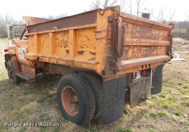 image for item DB5392 1975 GMC 6000 dump truck